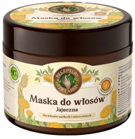 RECEPTURY ZIELARKI Domowe Tradycje maska do włosów Jajeczna 300ml