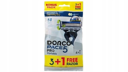 DORCO Men Pace5 Pro maszynkI do golenia 3+1szt