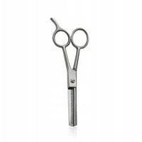 RONNEY degażówki fryzjerskie 5,5 Srebrne