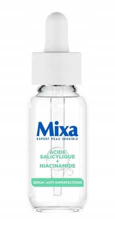 MIXA Przeciw Niedoskonałościom serum do twarzy Kwas Salicylowy & Niacynamid 30ml