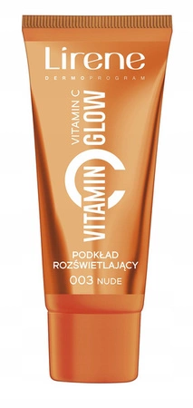 LIRENE Vitamin C Glow podkład rozświetlający 003 30ml TERMIN 03-2026