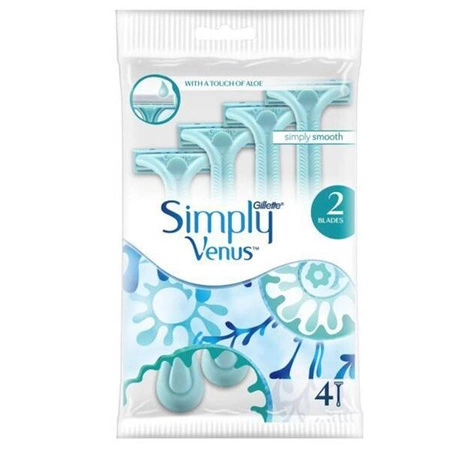 GILLETTE Simply Venus jednorazówka 4szt 