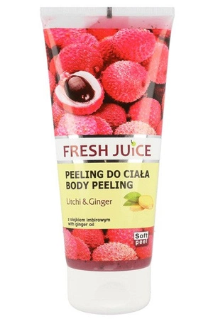 FRESH JUICE peeling do ciała Litchi & Ginger 200ml