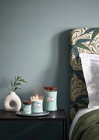 WOODWICK Core Hearthwick świeca w słoiku elipsa SAGEWOOD & SEAGRASS 453g