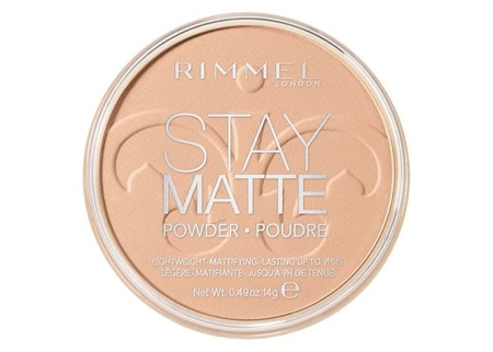 RIMMEL Stay Matte puder 005 Silky Beige 4g