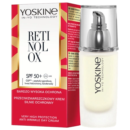 DAX Yoskine RetinolX krem do twarzy przeciwzmarszczkowy SPF50+ 30ml