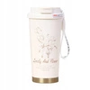 ECARLA kubek termiczny uchwytem i ustnikiem 550ml Kremowy Konwalia BD28WZ1