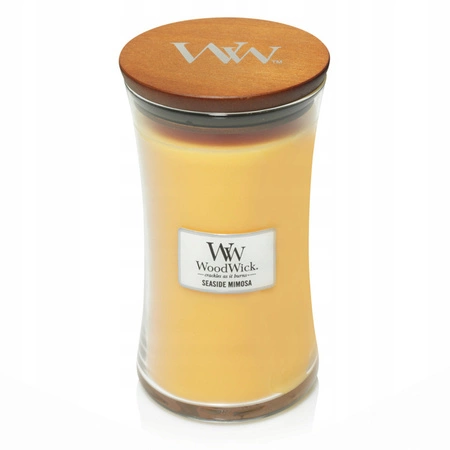WOODWICK PlusWick duża świeca w słoiku SEASIDE MIMOSA 609,5g