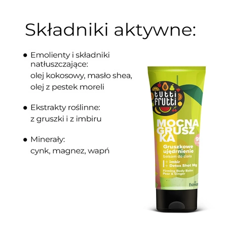 FARMONA Tutti Frutti balsam do ciała Detox Shot 200ml