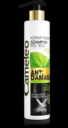 DELIA Cameleo Anti Damage szampon bez soli do włosów 250ml TERMIN 03-2026