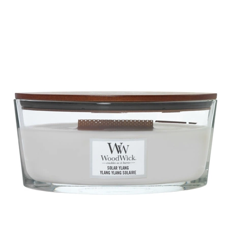 WOODWICK Core Hearthwick świeca w słoiku elipsa SOLAR YLANG 453g 