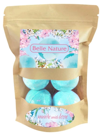 ESTETICA Belle Nature Secret Garden kule do kąpieli Wiosenny Jaśmin 6x50g