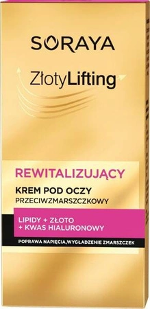 SORAYA Złoty Lifting krem pod oczy 15ml TERMIN 03-2026
