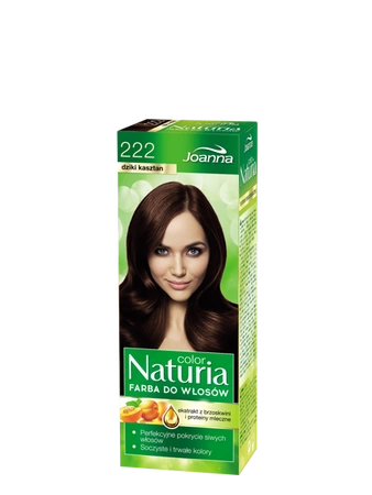 JOANNA Naturia Color farba do włosów 222 Dziki Kasztan
