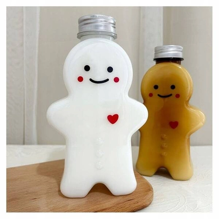 ECARLA butelka świąteczna 350ml Piernik z szalikiem BD38