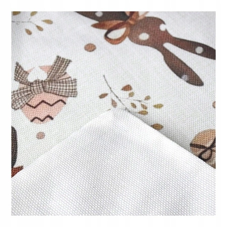 ECARLA Wiosna poszewka na poduszkę 45x45cm Wielkanoc Króliczki POD225