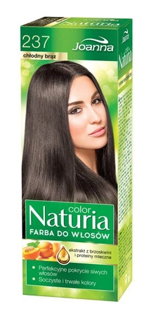 JOANNA Naturia Color farba do włosów 237 Chłodny Brąz