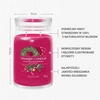 YANKEE CANDLE Signature Duża świeca w słoiku SPARKLING WINTERBERRY 567g 