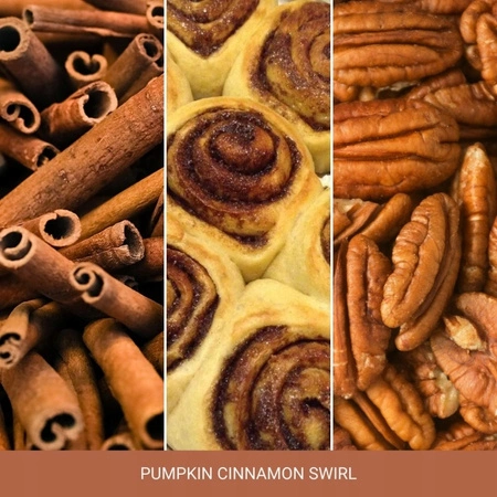 YANKEE CANDLE Signature Duża świeca w słoiku PUMPKIN CINNAMON SWIRL 567g