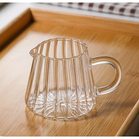 ECARLA dzbanek z falowanymi ściankami, mleczarka Tulips SZK98 150ml