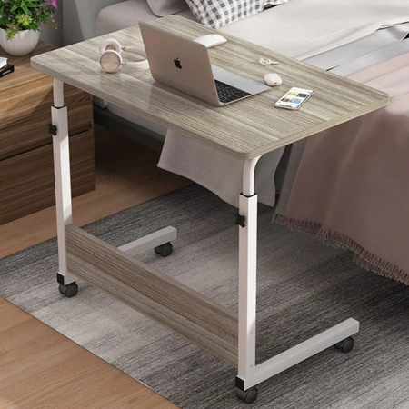 ECARLA mobilne biurko stolik pod laptop tablet Dąb Sosna STL03WZ4