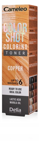 DELIA Cameleo Color Shot toner do włosów Dark Chestnut 60ml