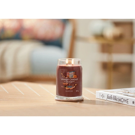 YANKEE CANDLE Signature Duża świeca w słoiku AUTUMN DAYDREAM 567g