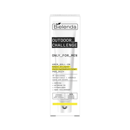 BIELENDA Outdoor Challenge Men krem roll-on pod oczy nawilżająco przeciwzmarszczkowy 15ml