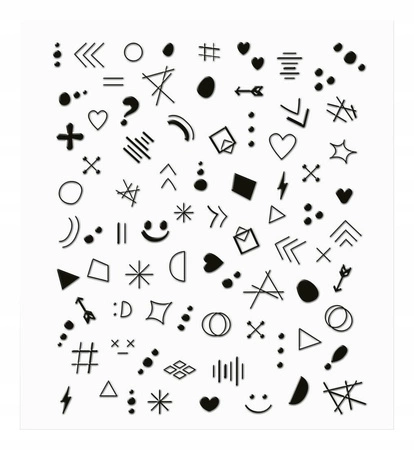 ESSENCE Get Your Ink On naklejki na paznokcie Nail Sticker 80szt