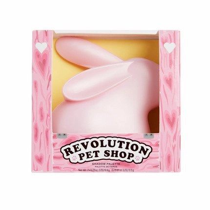 MAKEUP REVOLUTION Pet Shop Bunny Eyeshadow Palette Blossom 8 cieni 2x0,9g 6x0,5g