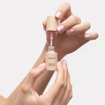 INGLOT Hybrid wegański lakier hydrydowy HEMA-free 305 Pastel Pink 6ml