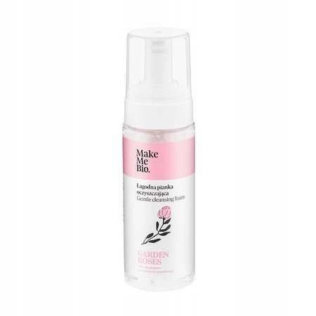 MAKE ME BIO Garden Roses pianka oczyszczająca łagodna 160ml 