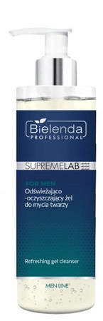 BIELENDA PROFESSIONAL Supremelab Men Line żel do mycia twarzy odświeżająco oczyszczający 200ml
