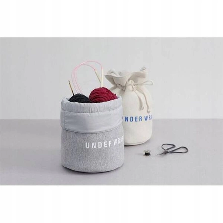 ECARLA kosmetyczka worek Denim Grey 24x 22cm KS13