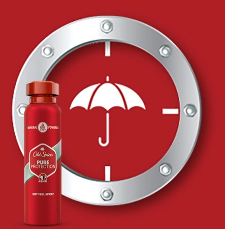 OLD SPICE Pure Protection dezodorant w sprayu dla mężczyzn 200ml