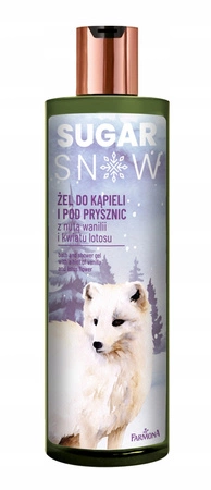 FARMONA Sugar Snow żel do kąpieli i pod prysznic z nutą wanilii i kwiatu lotosu 400ml