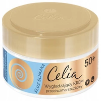 CELIA Śluz Ślimaka 50+ wygładzający krem przeciwzmarszczkowy 50ml