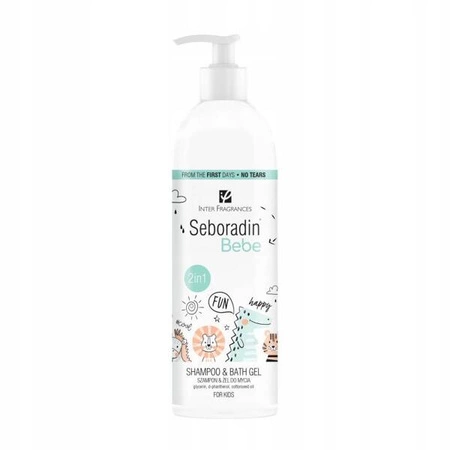 SEBORADIN Bebe 2w1 szampon i żel do mycia Hypoallergenic 500ml