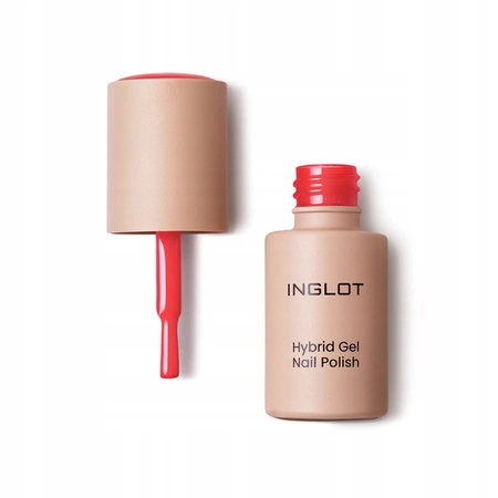 INGLOT Hybrid wegański lakier hydrydowy HEMA-free 314 Neon Coral 6ml