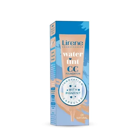 LIRENE Water Tint CC podkład 01 Natural 25ml TERMIN 03-2026
