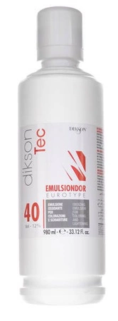 DIKSON Tec Emulsiondor eurotype oxydant 40vol 12% 980ml