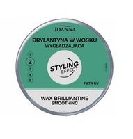 JOANNA Styling Effect brylantyna w wosku do włosów 2 Wygładzająca 45g