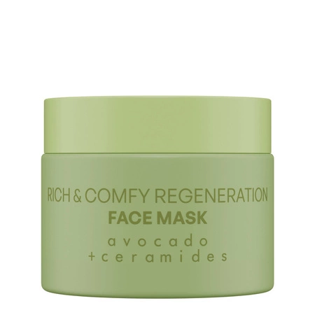 NACOMI Rich & Comfy Regeneration maska do twarzy Avocado, Ceramidy 40ml