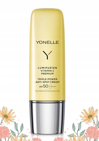 YONELLE Lumifiusion potrójnie aktywny krem SPF50 TERMIN 02-2025