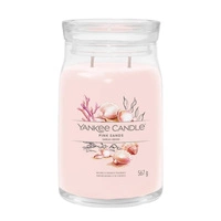 YANKEE CANDLE Signature Duża świeca w słoiku PINK SANDS 567g
