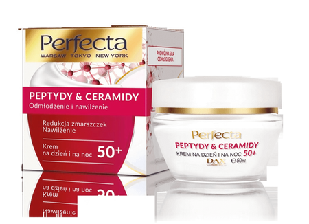 DAX Perfecta Peptydy & Ceramidy krem 50+  dzień i noc 50ml
