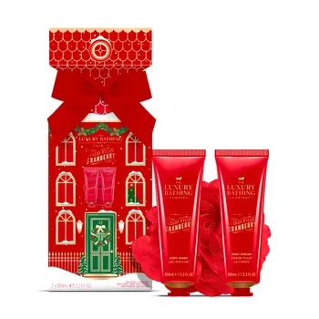 THE LUXURY BATHING Wild Fig & Cranberry zestaw do ciała Nourishing Favourites