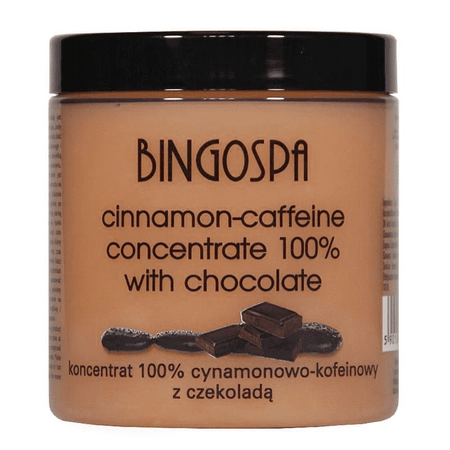 BINGOSPA Koncentrat 100% cynamonowo-kofeinowy z czekoladą 250g