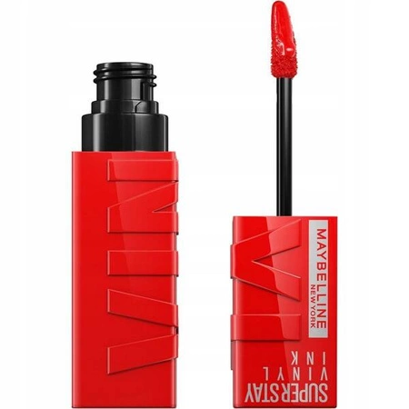 MAYBELLINE Super Stay Vinyl Ink pomadka do ust 025 Red Hot 4,2ml 