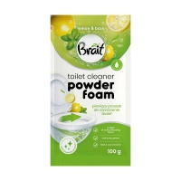 BRAIT Wulkan pieniący proszek do czyszczenia toalet Lemon & Basil 100g